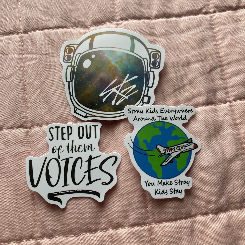 Stray kids Stay SKZ stickers bundle of 3